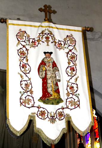 Bannire de l'glise de La Roche-Derrien (Bretagne)