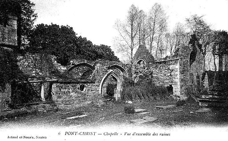 Chapelle de la Roche-Maurice (Bretagne).