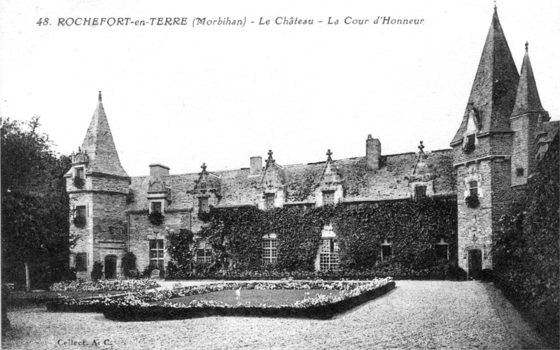 Chteau de Rochefort en Terre (Bretagne).