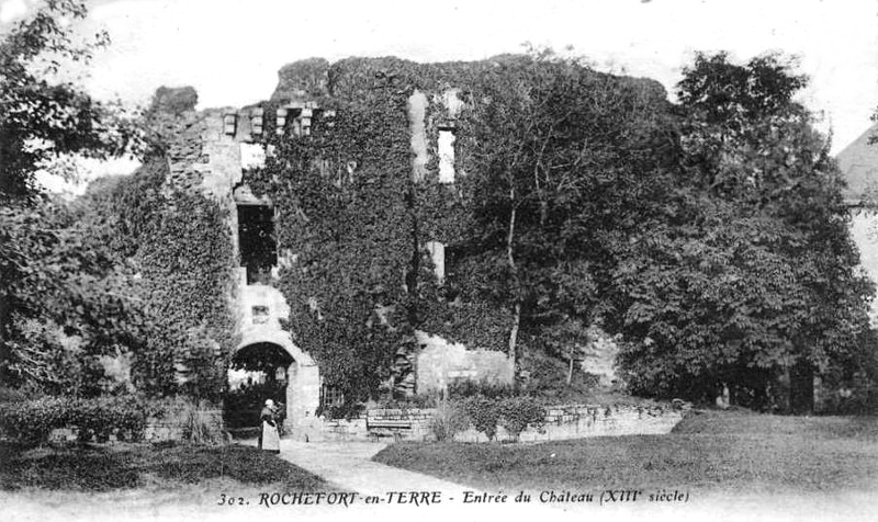 Chteau de Rochefort en Terre (Bretagne).