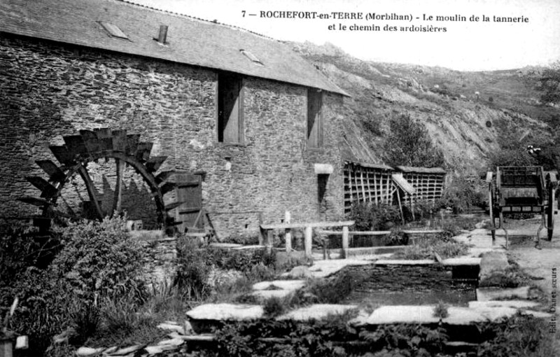 Moulin de Rochefort-en-Terre (Bretagne).