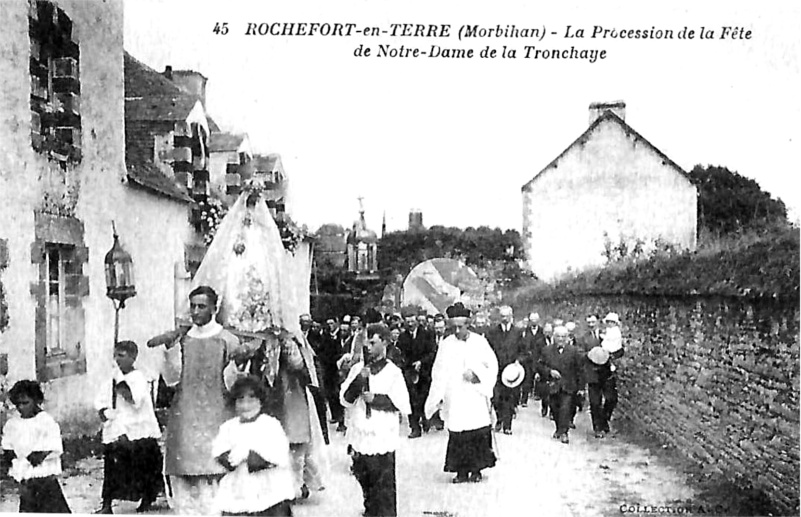 Ville de Rochefort-en-Terre (Bretagne).