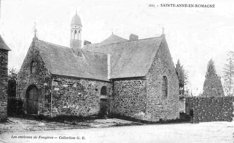 Eglise de Romagn (Bretagne).