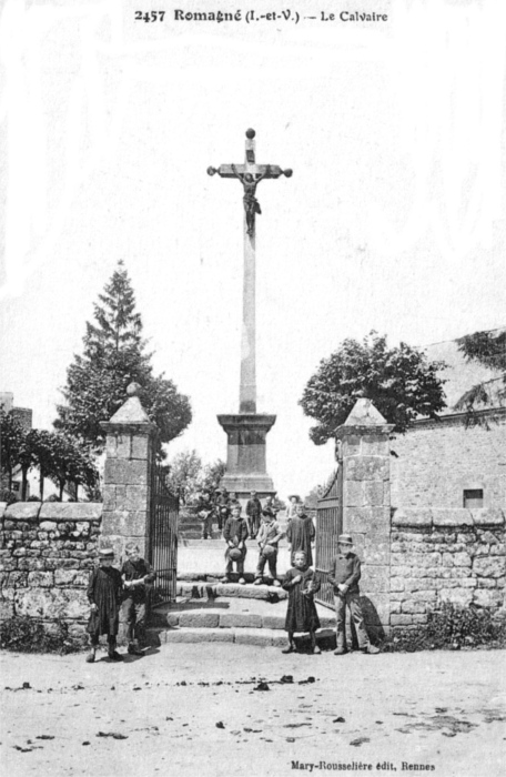 Calvaire de Romagn (Bretagne).