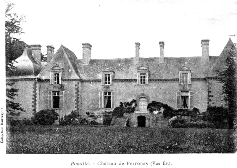 Chteau de Romill (Bretagne).