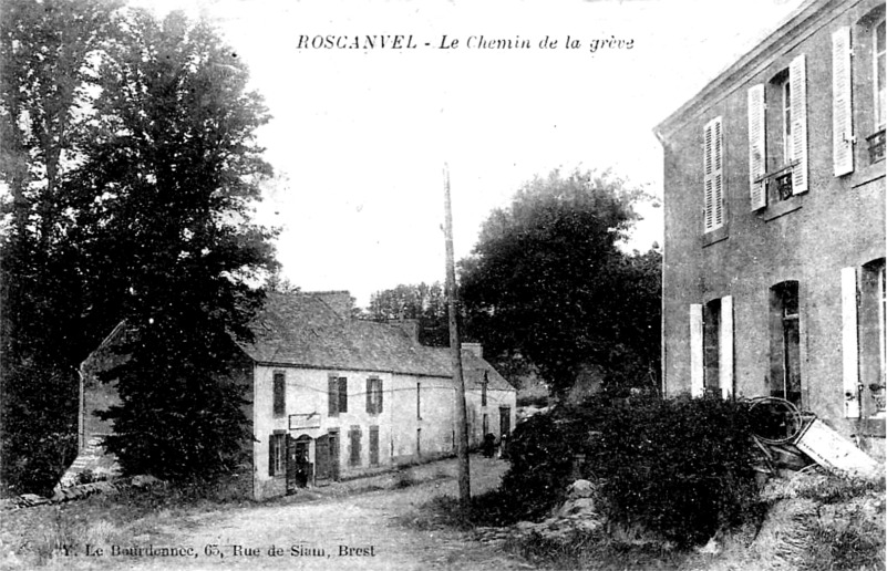 Ville de Roscanvel (Bretagne).