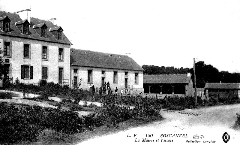 Ville de Roscanvel (Bretagne).