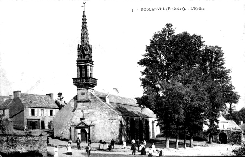Eglise de Roscanvel (Bretagne).