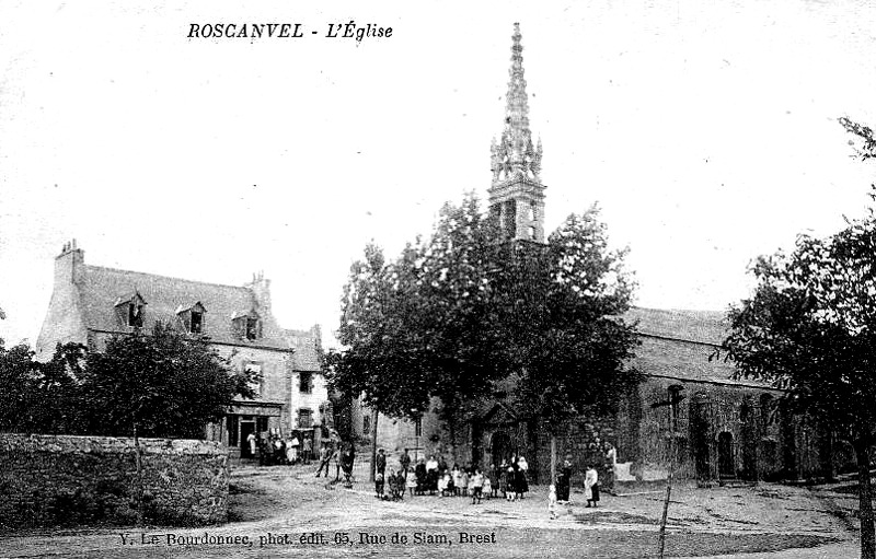 Ville de Roscanvel (Bretagne).