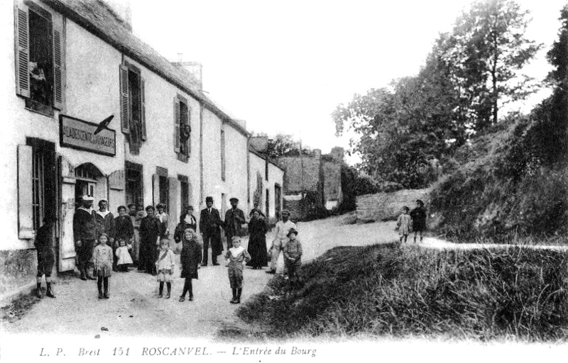 Ville de Roscanvel (Bretagne).