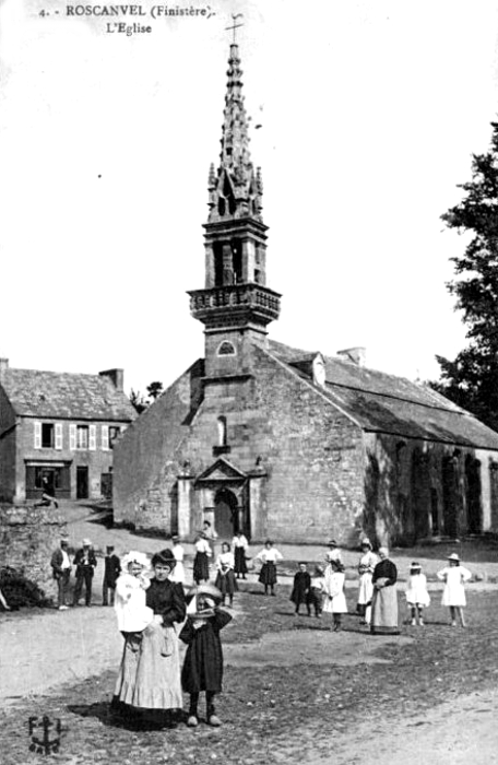 Eglise de Roscanvel (Bretagne).