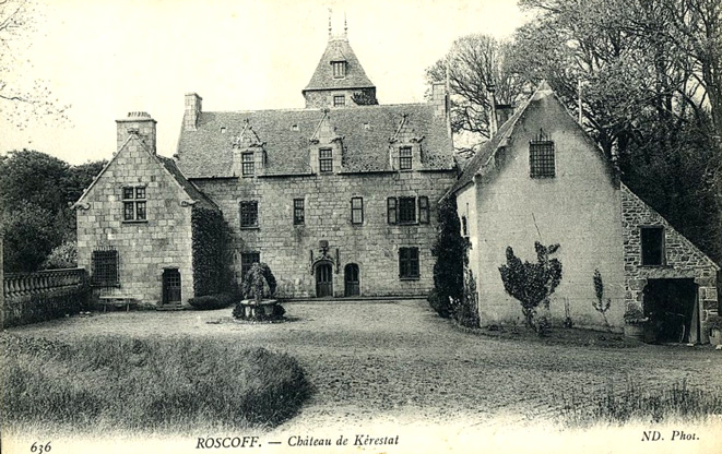 Château de Kérestat à Roscoff (Bretagne)