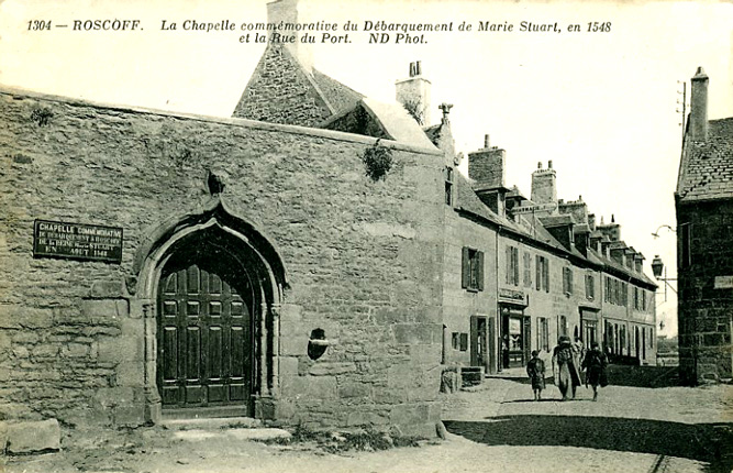 Chapelle fondée par Marie Stuart à Roscoff (Bretagne)