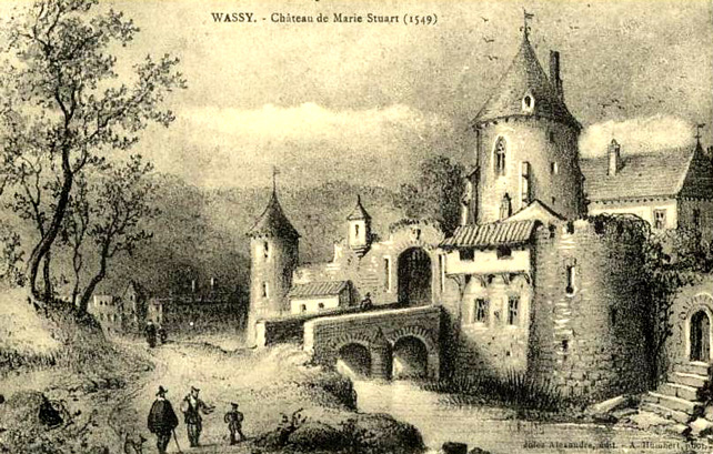 Château de Marie-Stuart à Wassy