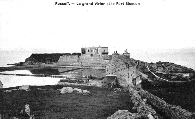 Le fort Bloscon à Roscoff (Bretagne)