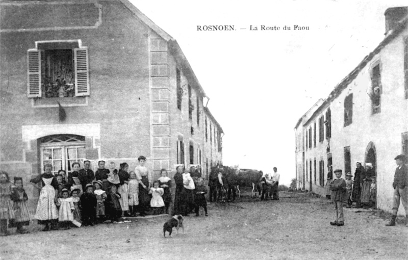 Ville de Rosnon (Bretagne).