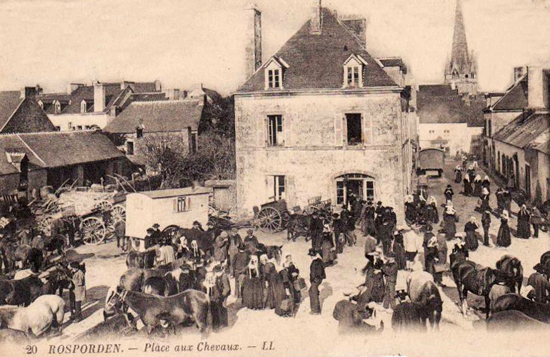 March des chevaux  Rosporden.