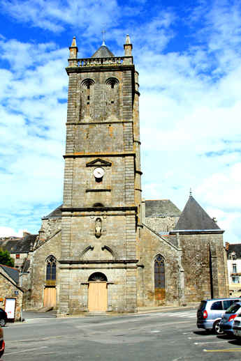 L'glise collgiale Notre-Dame du Roncier de Rostrenen (Bretagne)