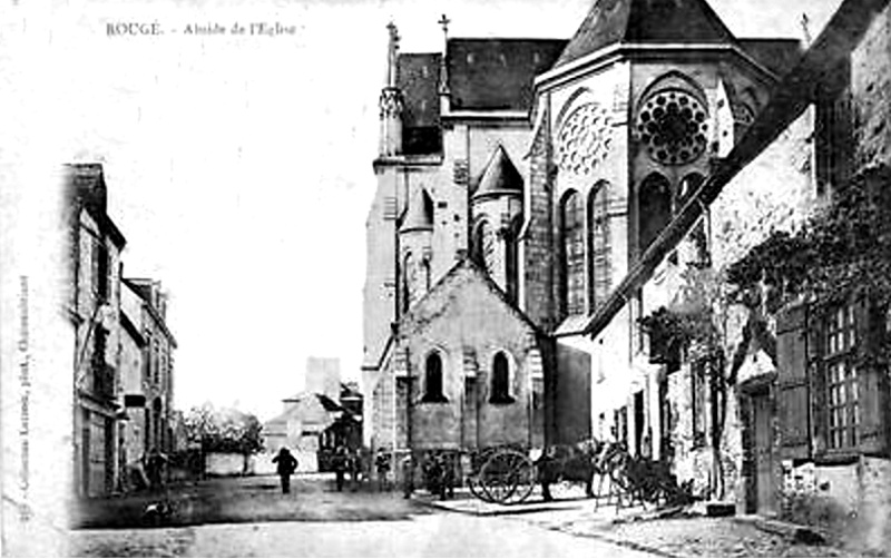 Eglise de Rougé. 