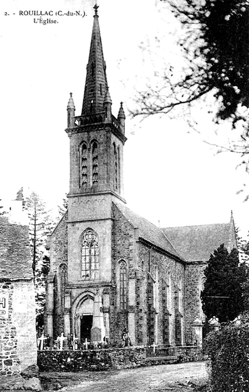 Eglise de Rouillac (Bretagne).