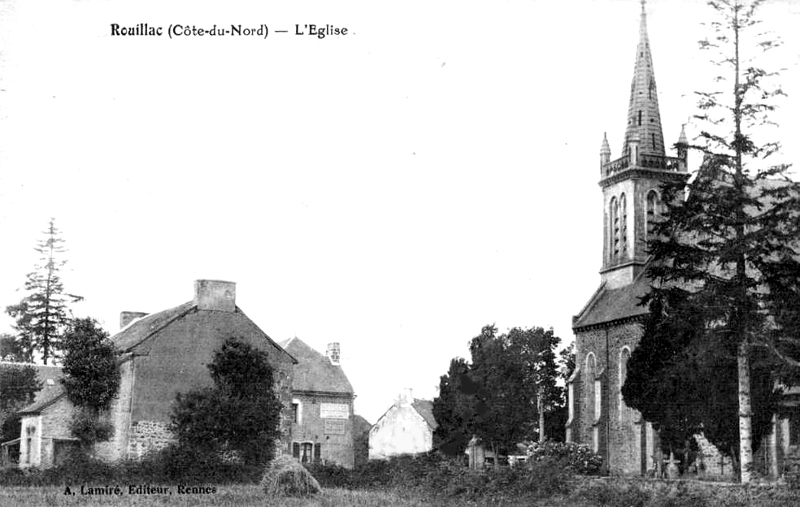 Ville de Rouillac (Bretagne).