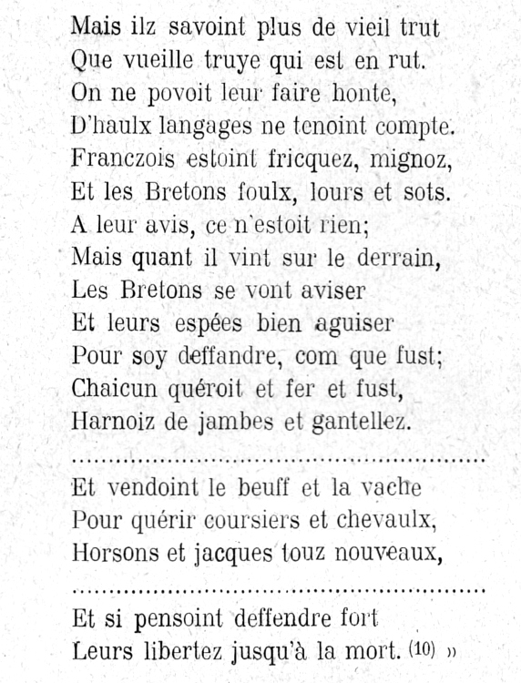 Routiers bretons pendant la guerre de Cent Ans (partie 2).