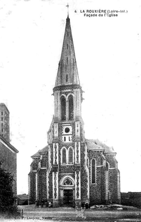 Eglise de La Rouxire (anciennement en Bretagne).