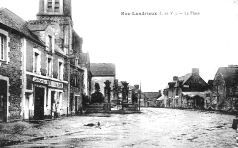 Ville de Roz-Landrieux (Bretagne).