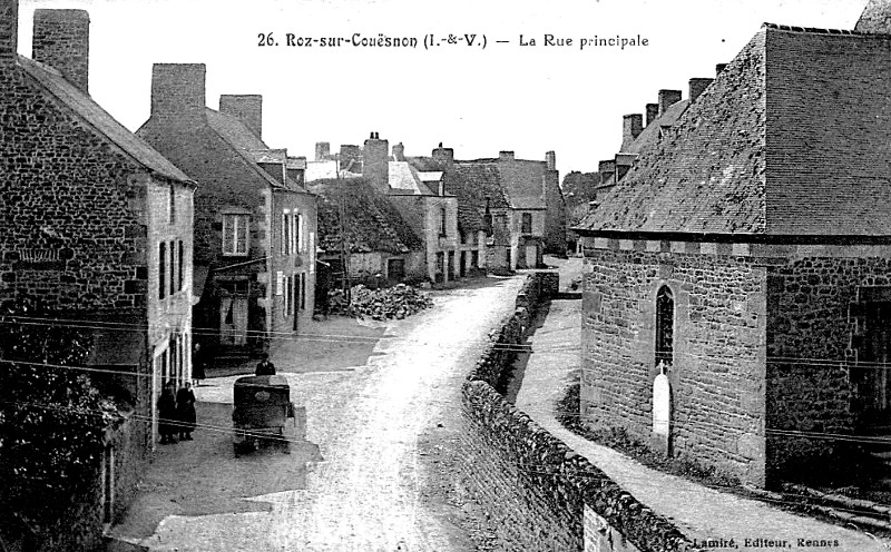 Ville de Roz-sur-Couesnon (Bretagne).