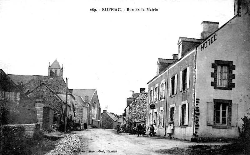 Ville de Ruffiac (Bretagne).