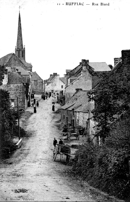 Ville de Ruffiac (Bretagne).