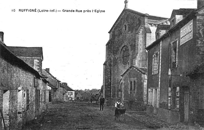 Ville de Ruffign (Bretagne).