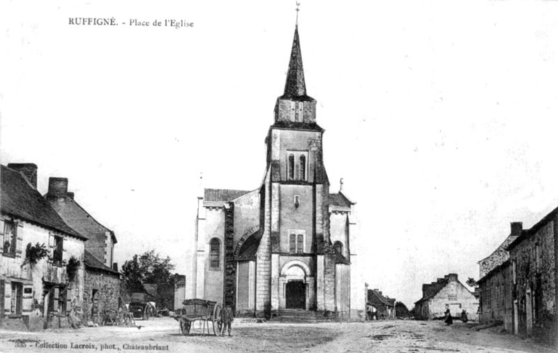 Ville de Ruffign (Bretagne).