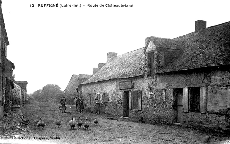 Ville de Ruffign (Bretagne).