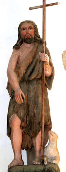 Statue de l'glise Notre-Dame de Runan (Bretagne)