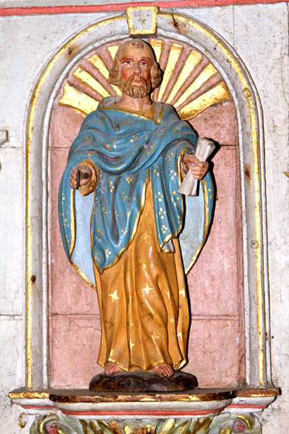 Statue de l'glise Notre-Dame de Runan (Bretagne)