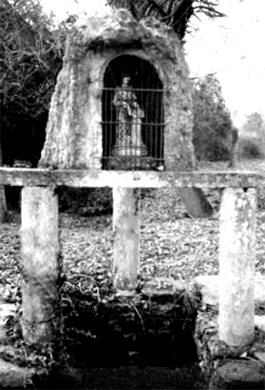 Fontaine Sainte-Anne de Saint-Abraham (Bretagne).