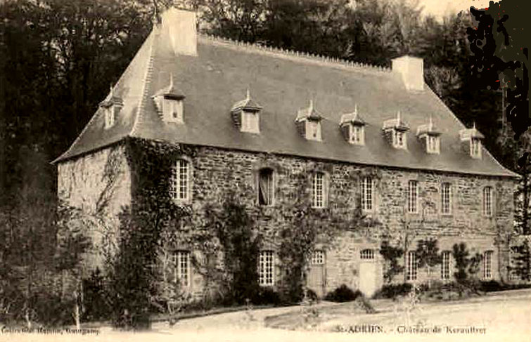 Manoir de Kerauffret en Saint-Adrien (Bretagne)