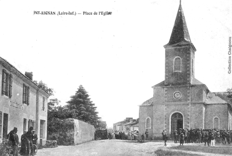 Eglise de Saint-Aignan-de-Grand-lieu (Bretagne).