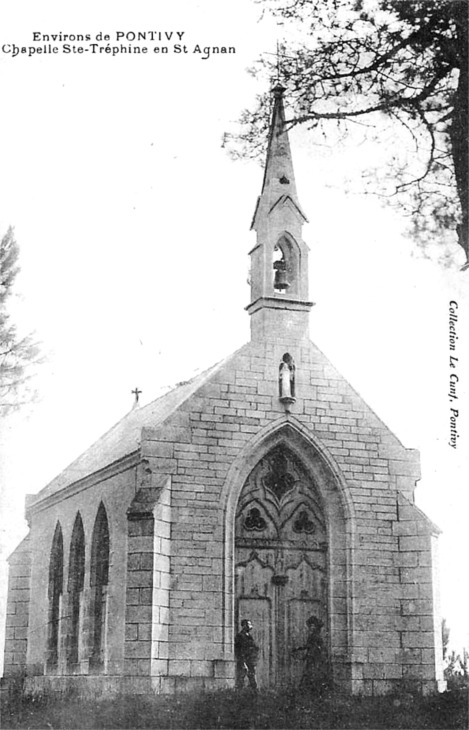 Chapelle Sainte-Trphine de Saint-Aignan (Bretagne).