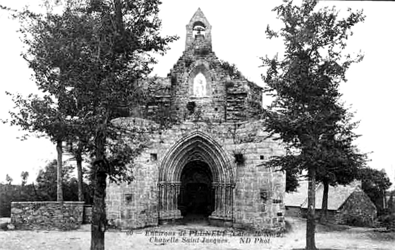 Chapelle Saint-Jacques de la ville de Saint-Alban (Bretagne).