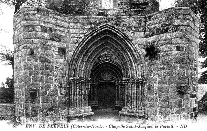 Chapelle Saint-Jacques de la ville de Saint-Alban (Bretagne).