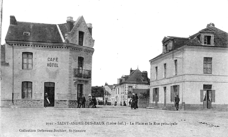 Ville de Saint-André-des-Eaux en Loire-Atlantique (anciennement en Bretagne).