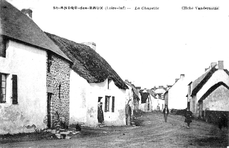 Ville de Saint-Andr-des-Eaux en Loire-Atlantique (anciennement en Bretagne).