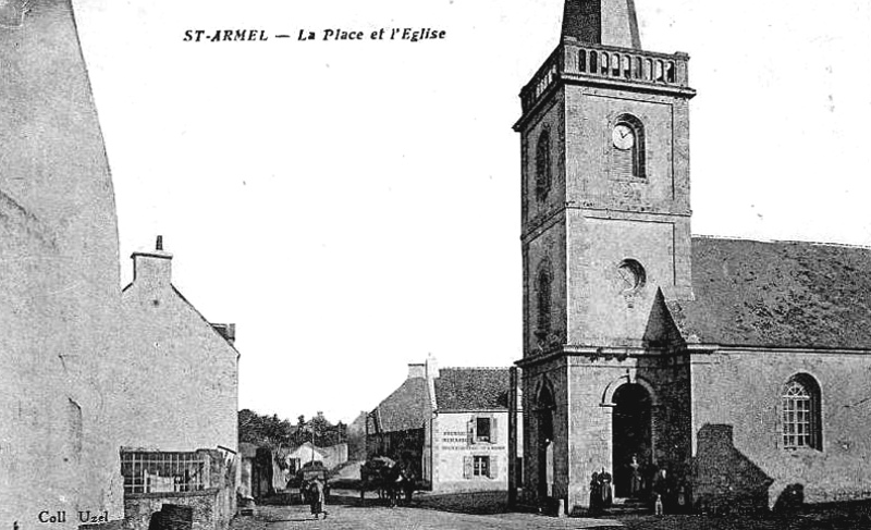 Eglise d'Armel (Bretagne - Morbihan).