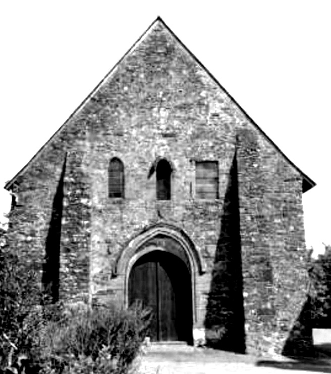 Chapelle des Templiers à Saint-Aubin-des-Châteaux (anciennement en Bretagne).