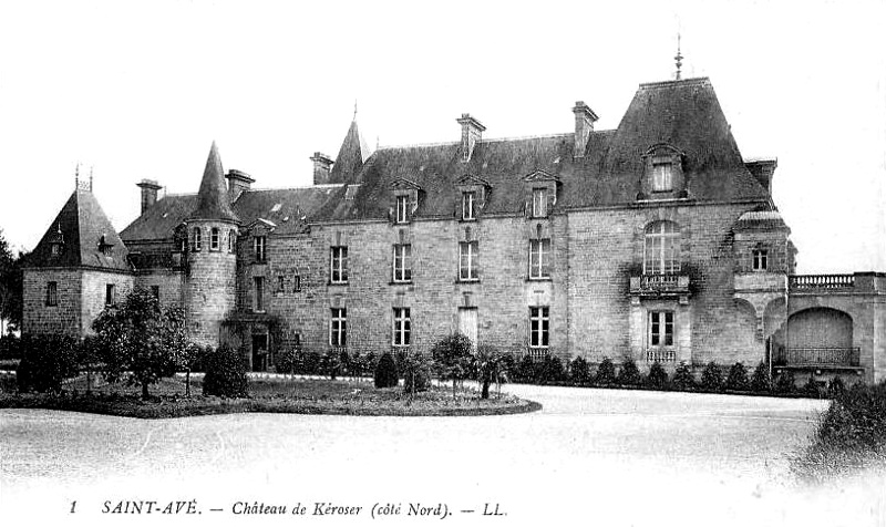 Chteau de Saint-Av (Bretagne).