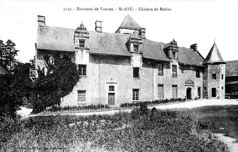 Château de Saint-Avé (Bretagne).