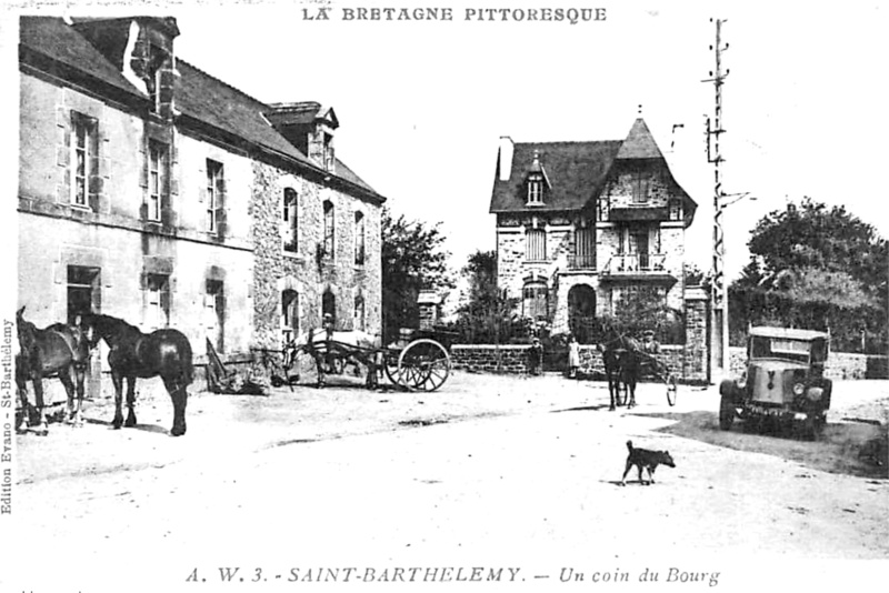 Ville de Saint-Barthlemy (Bretagne).