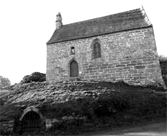 Chapelle Saint-Eutrope  Saint-Brandan (Bretagne).